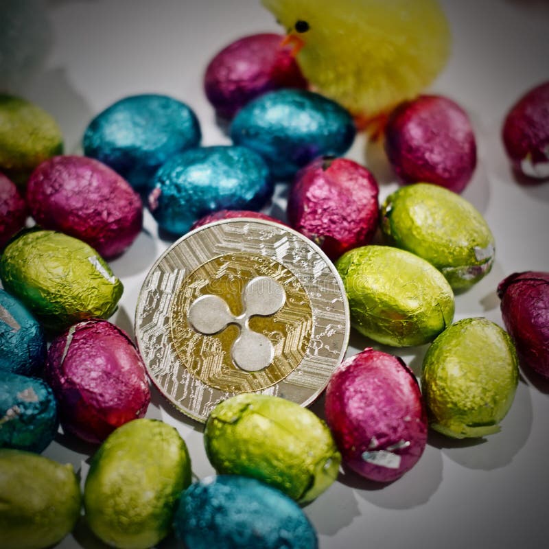 Easter ripple coin royalty free stock photos Easter ripple coin royalty free stock photos