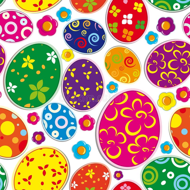 Easter Seamless background