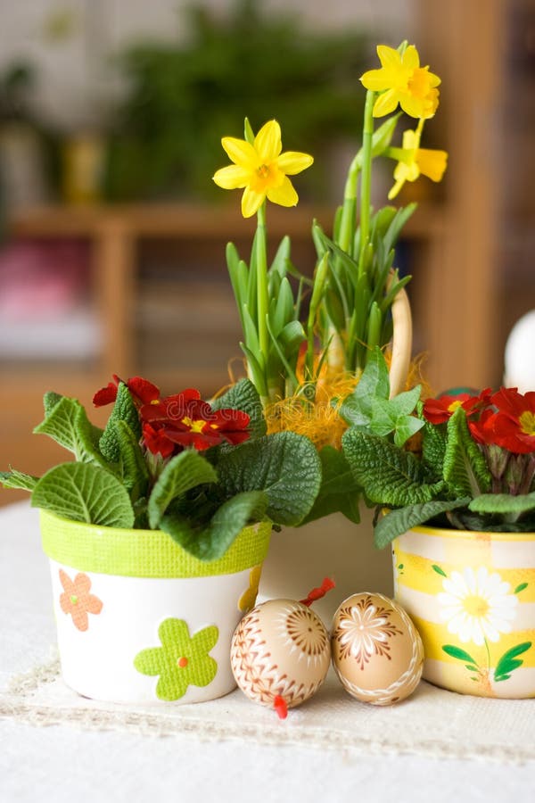 Easter Setting royalty free stock photo