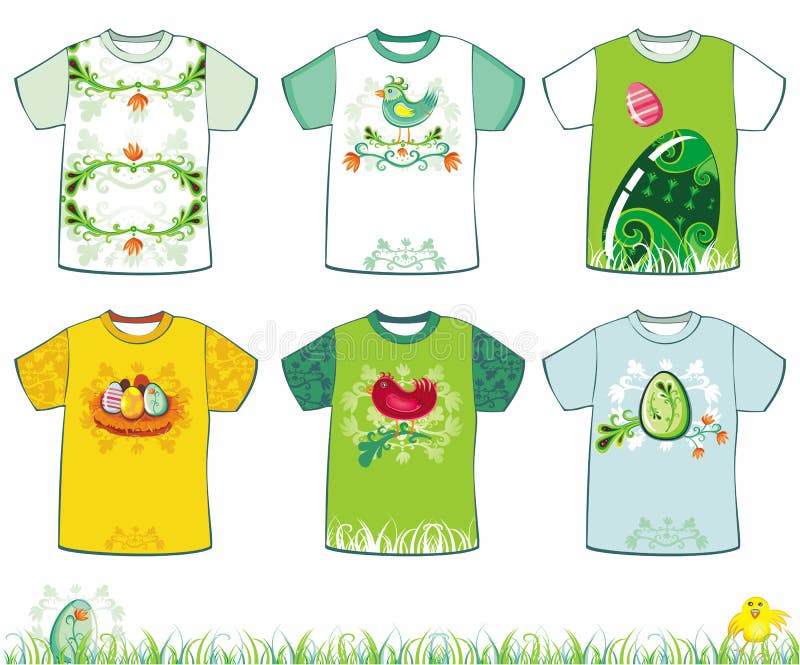 Easter t-shirts stock vector. Illustration of mothers - 4620322