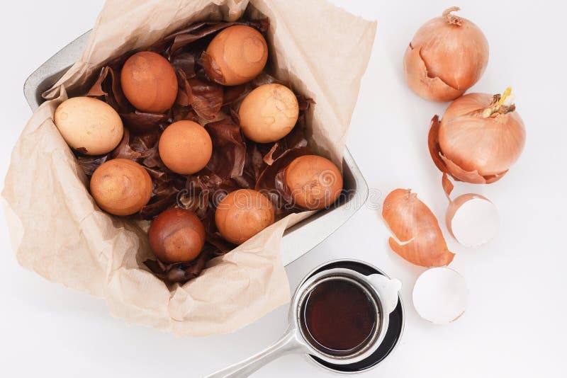 Easter Tradition of Painting Eggs Stock Photo Image of childhood