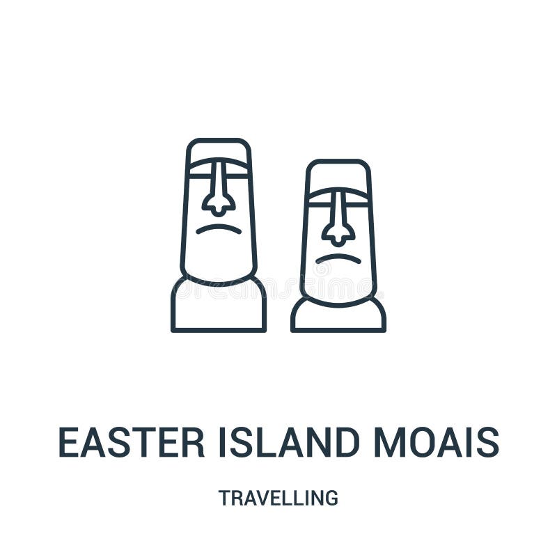 easter wyspy moais ikony wektor od podróżnej kolekcji Ciency kreskowi Easter wyspy moais zarysowywają ikona wektoru ilustrację li ilustracji easter wyspy moais ikony wektor od podróżnej kolekcji Ciency kreskowi Easter wyspy moais zarysowywają ikona wektoru ilustrację li ilustracji