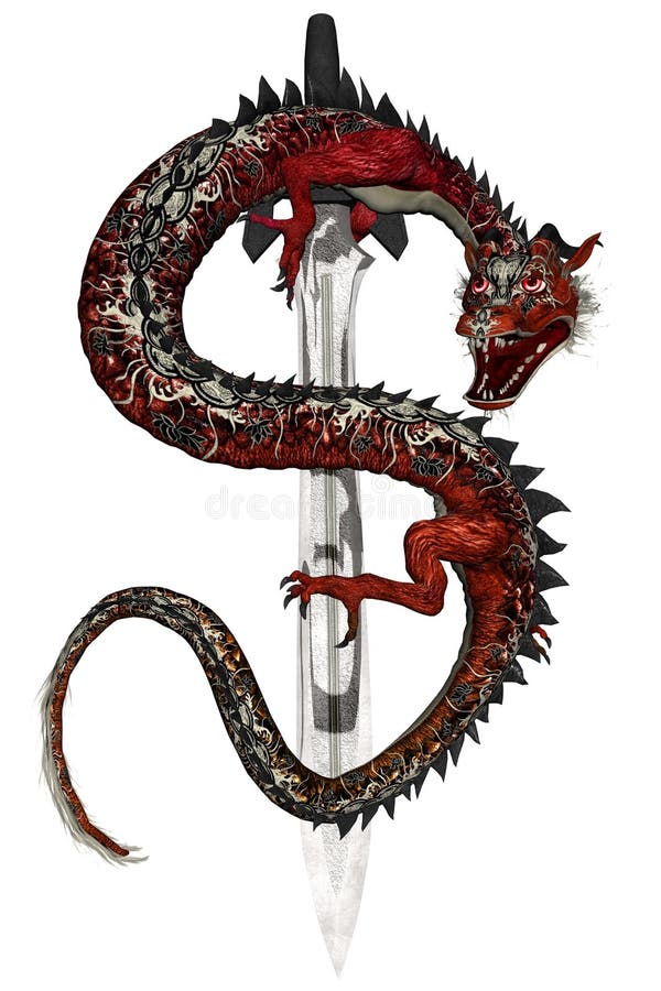 Dragon Wrapped Around Mystic Sword Wall Plaque Ornament Home Decoration or  Gothic Gift Amazoncouk   Dragon tattoo designs Tribal dragon tattoos  Sword tattoo
