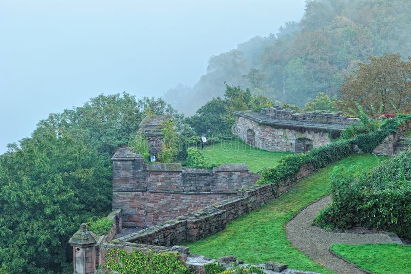 Eastern garden of the Heidelberg castle, Germany