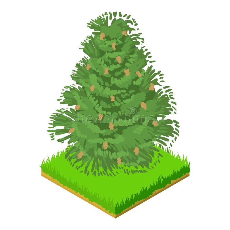 Eastern Hemlock Tree Icon Vector. Trendy Flat Eastern Hemlock Tree Icon