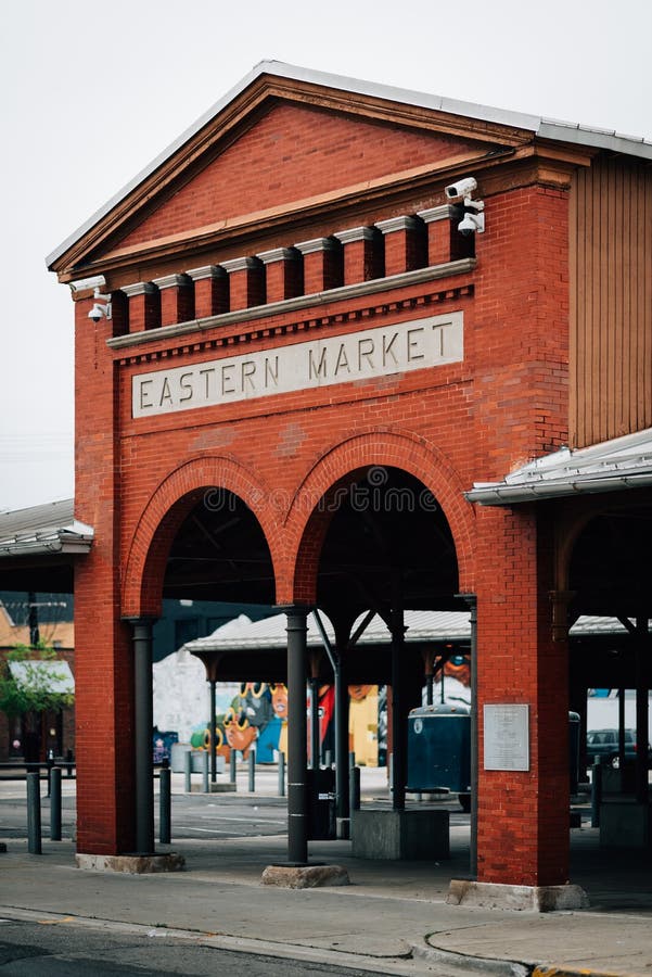 Detroit Eastern Market editorial stock image. Image of market 67131499