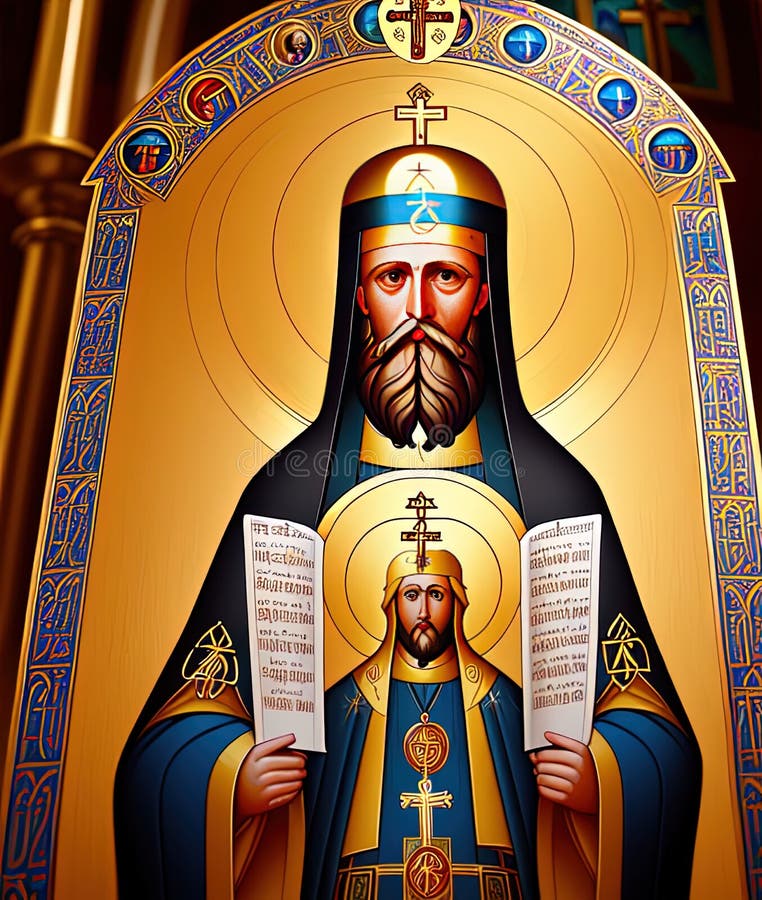 Eastern Orthodox Churches Commercial Business. Generative AI. Stock