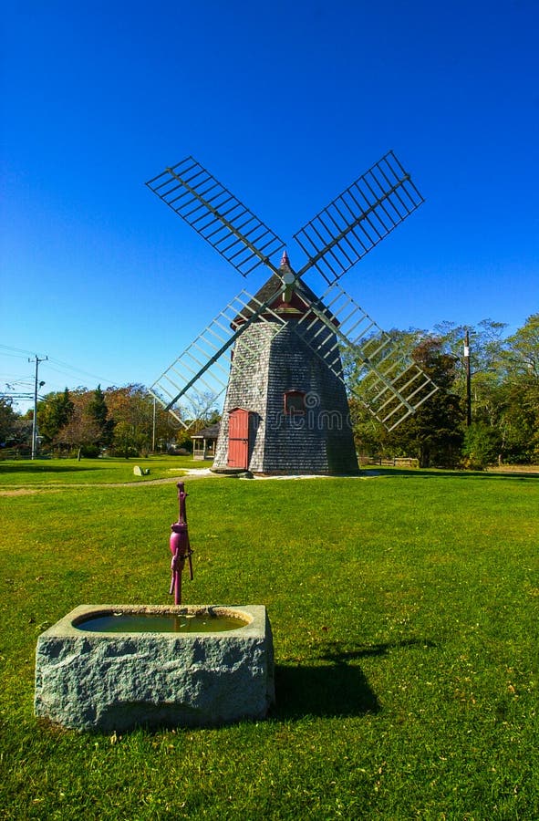 Eastham Windmill Cape Cod, Massachusetts, USA Stock Image Image of
