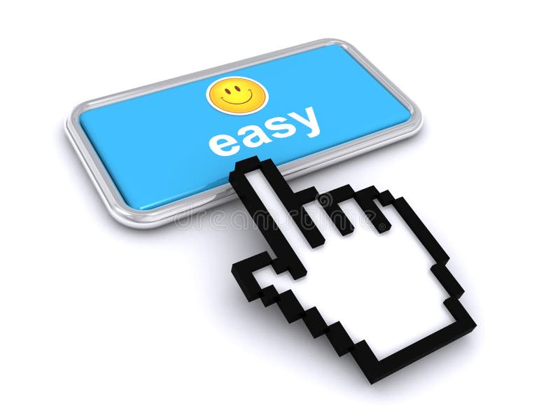 Make Easy Button Stock Illustrations – 310 Make Easy Button Stock  Illustrations, Vectors & Clipart - Dreamstime
