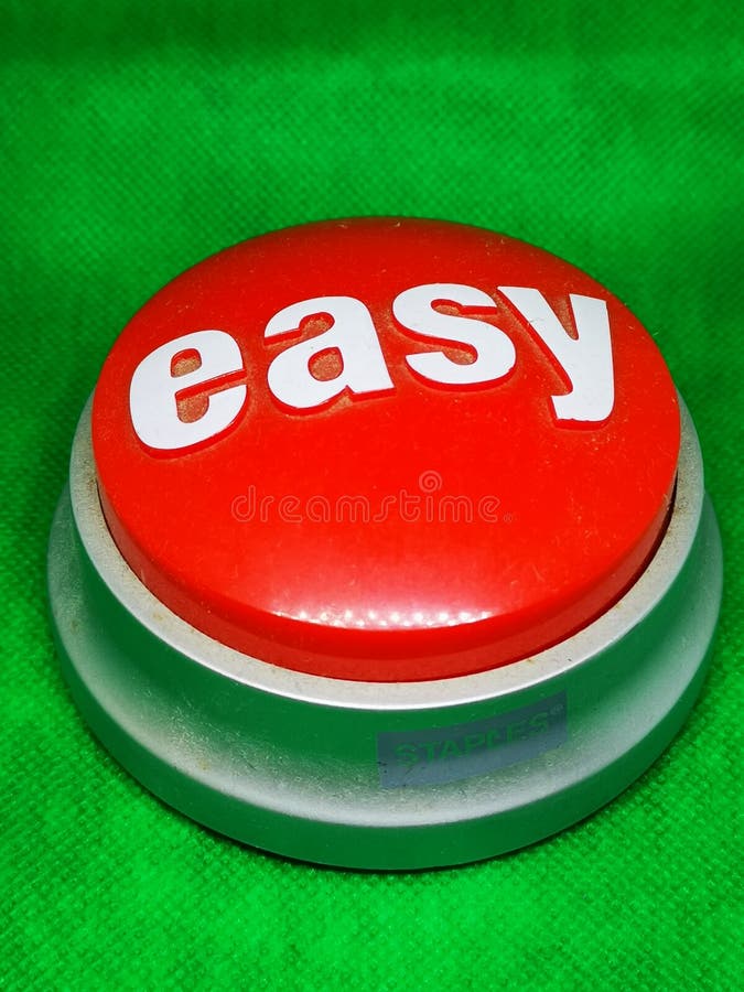 Easy button by staples