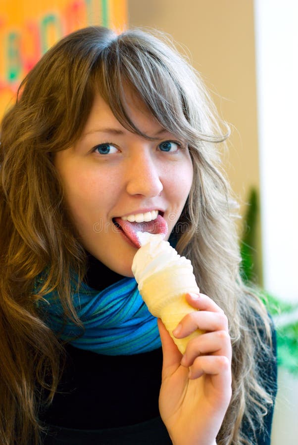 699 Female Mouth Eating Ice Cream Stock Photos Free & RoyaltyFree