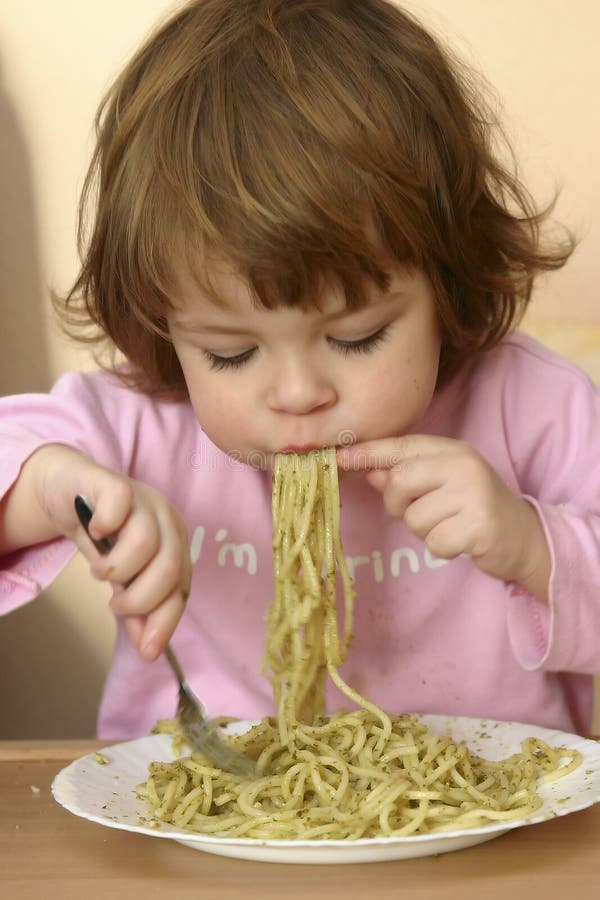 Eating pasta stock image. Image of meal, dirty, protein 1796581