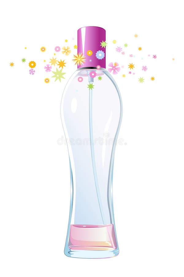 Água de colónia ilustração stock