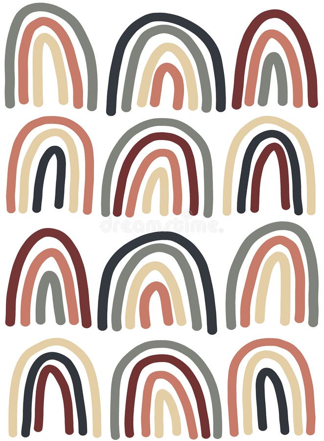 Download Neutral Seamless Linear Flourish Pattern For Retro Design ...