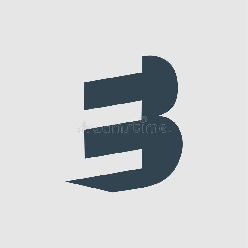 EB Monogram Logo Design By Vectorseller