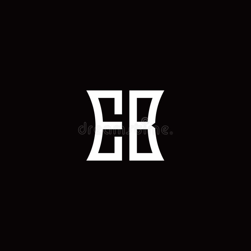 EB glamour monogram on Behance