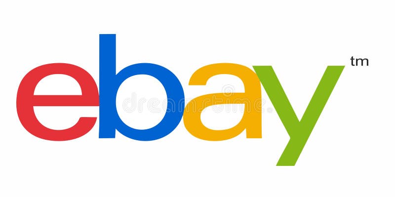 Ebay logo editorial stock image. Illustration of company - 74066634