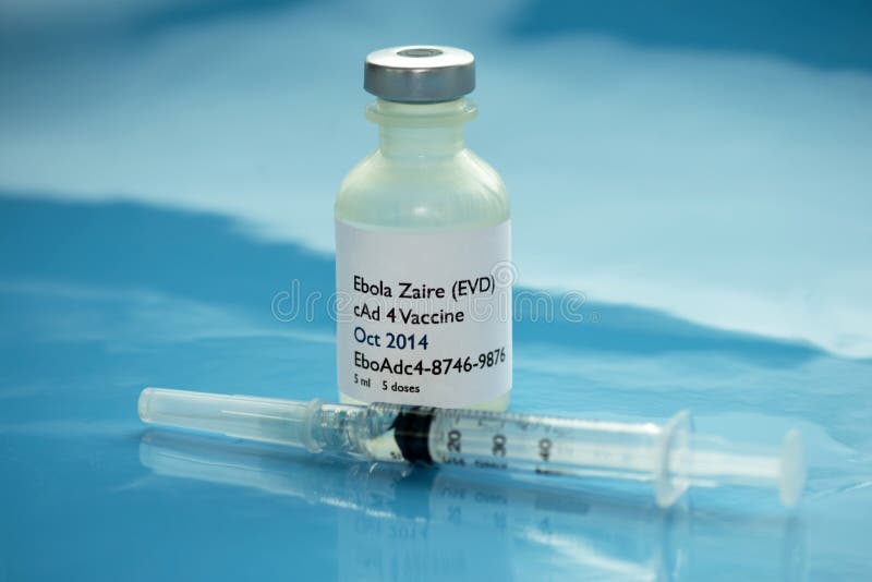 Ebola Vaccine royalty free stock photography