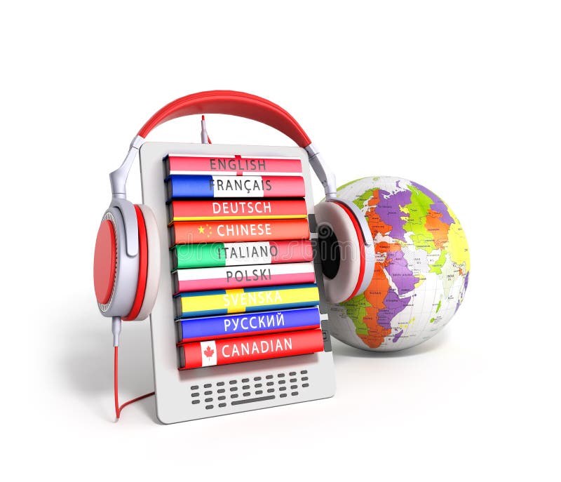 EBook Avec L'audio De Globe Apprenant Les Langues 3d Rendent ...