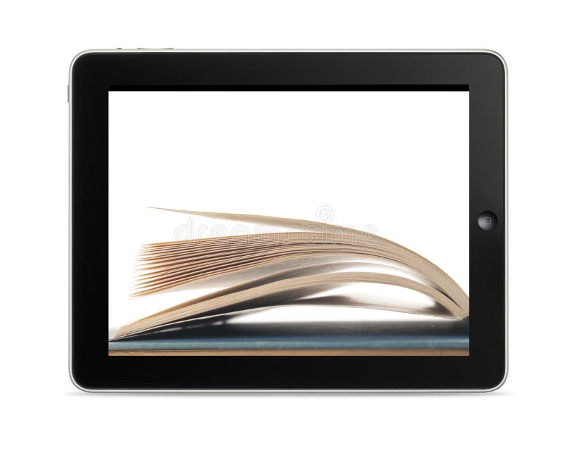 Ebook reader royalty free stock images