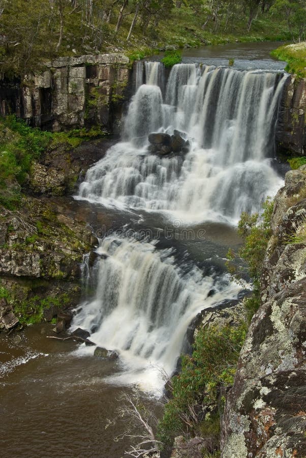 Ebor Flusswasserfall lizenzfreies stockfoto