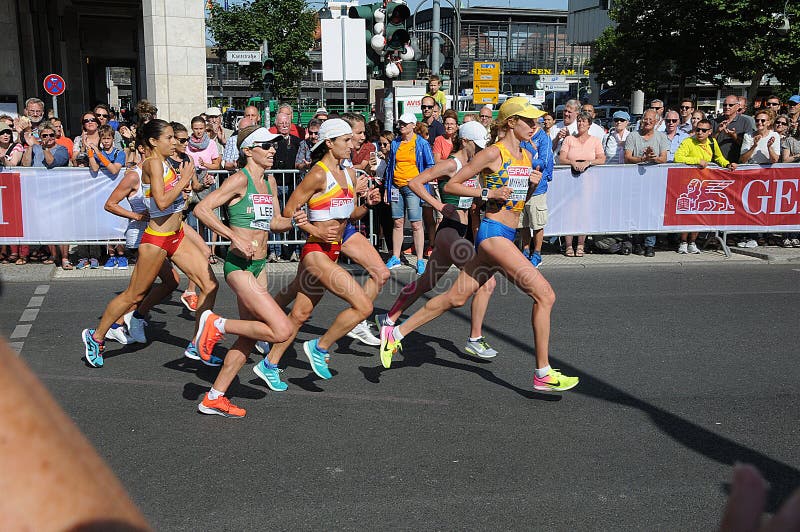 EC FÖR BERLIN MARATONSPORT arkivbilder EC FÖR BERLIN MARATONSPORT arkivbilder