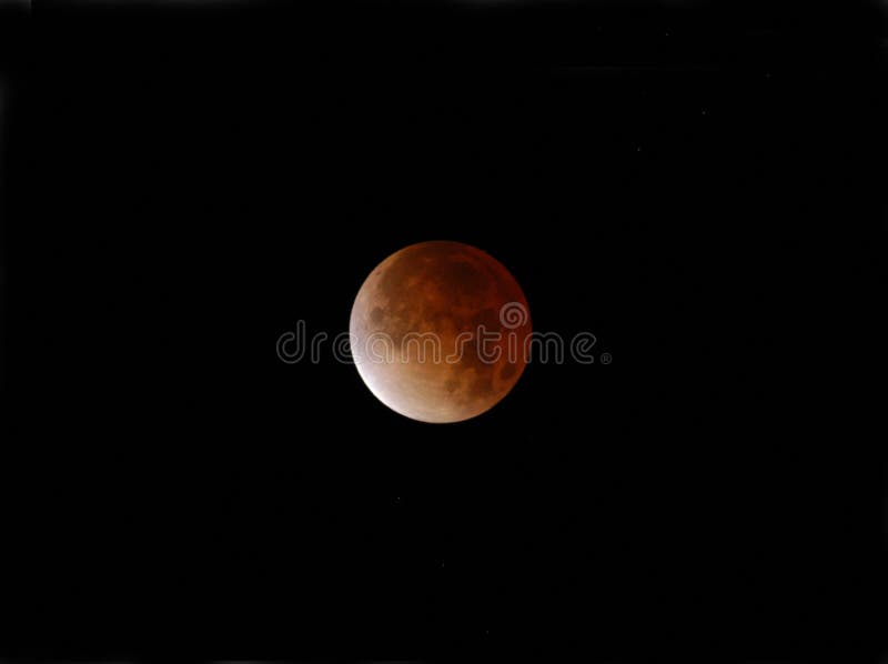 Download Eclipse lunar total foto de stock. Imagem de astronomia - 526900