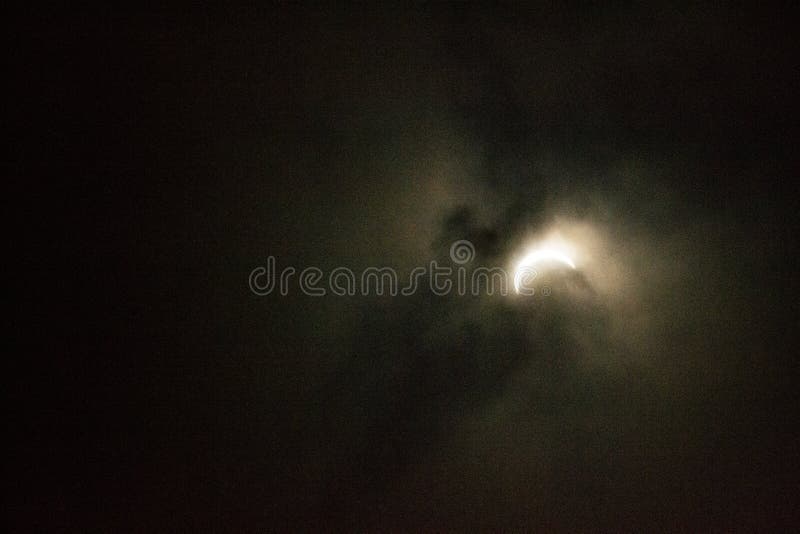 Eclipse solar en Chicago imagenes de archivo Eclipse solar en Chicago imagenes de archivo