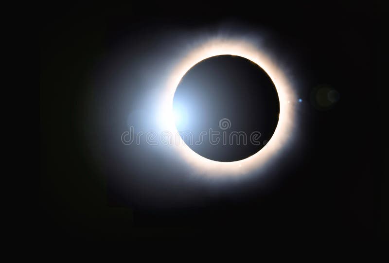 Eclipse total da coroa solar