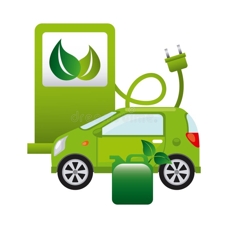 Eco amichevole royalty illustrazione gratis Eco amichevole royalty illustrazione gratis