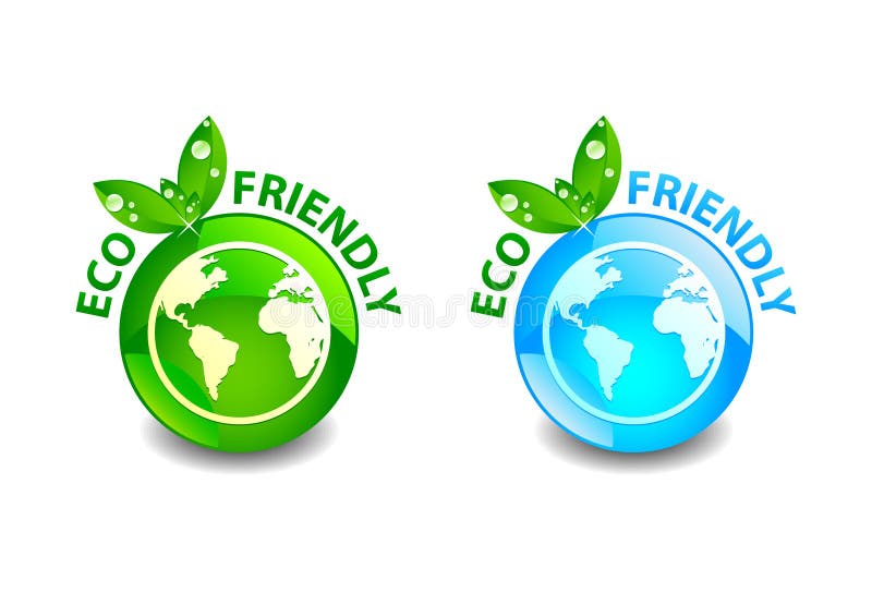 Eco Friendly Button