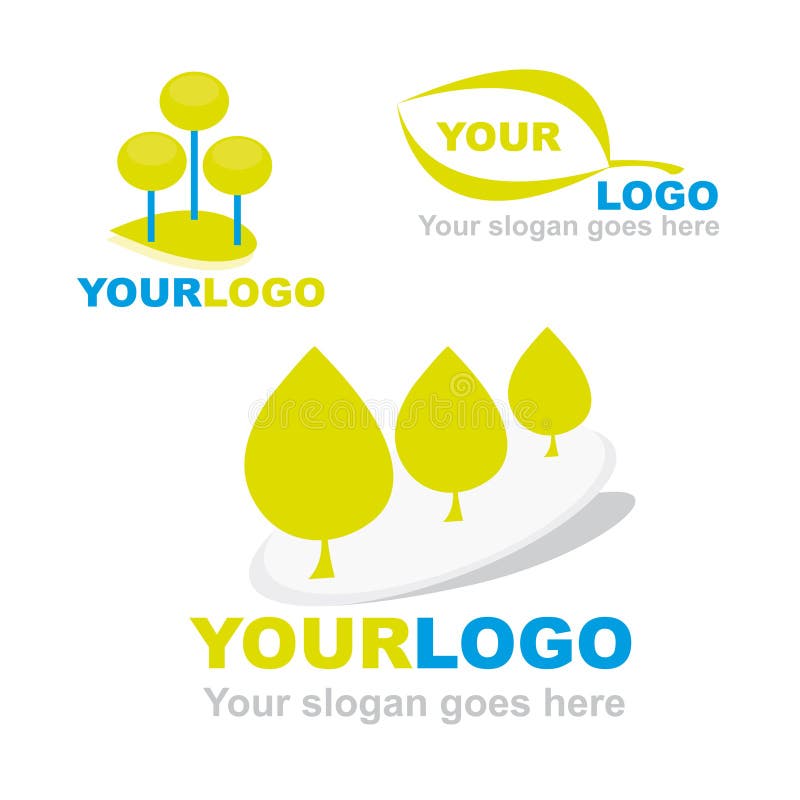 Eco friendly company logos