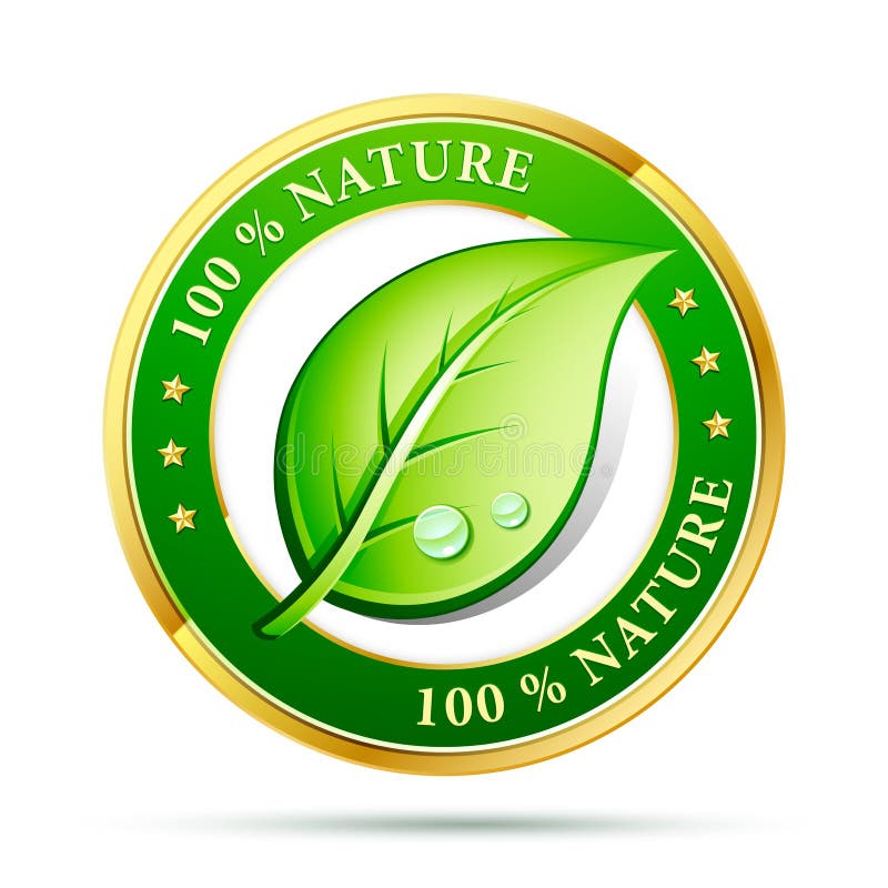 Eco friendly design 100 nature