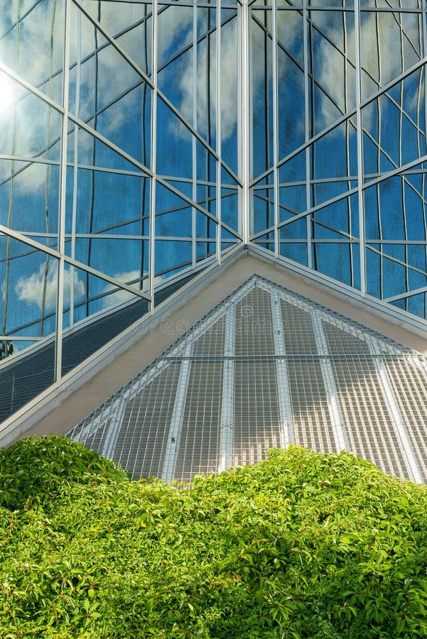 Ecofriendly Office Glass Building Stock Image Image of modern