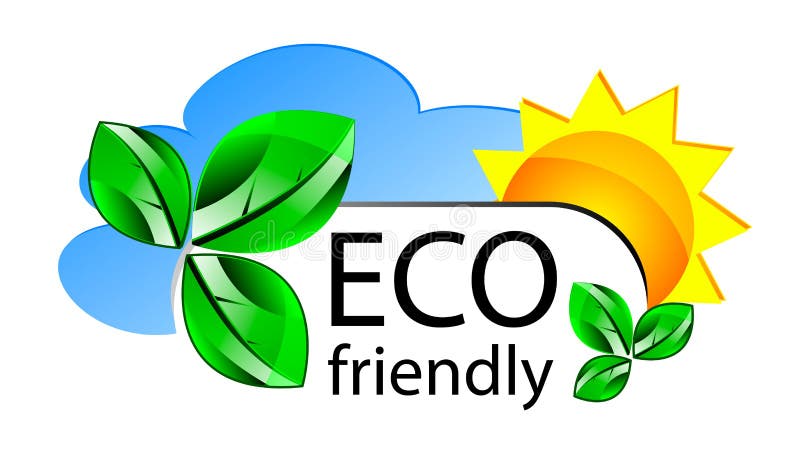 Eco friendly website icon or concepta