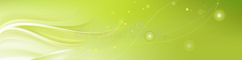 Eco green abstract banner royalty free illustration