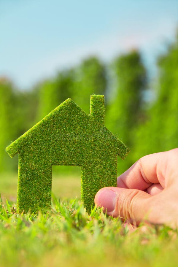 Eco house concept stock photography Eco house concept stock photography