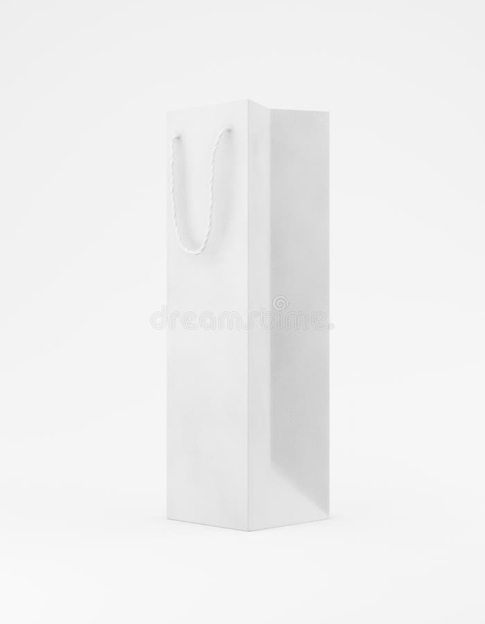 Download Eco Packaging Mockup Bag Kraft Paper With Handle Half Side ...