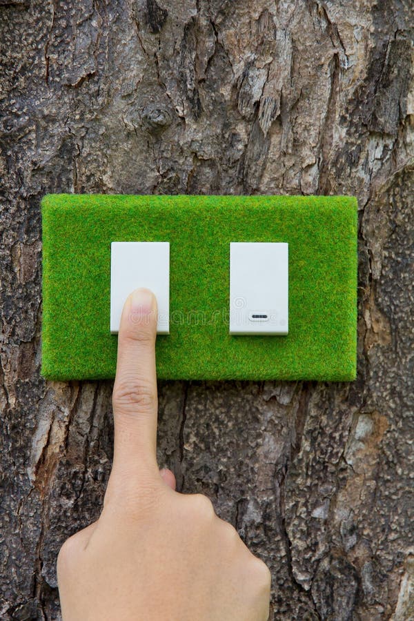 Eco switch stock image. Image of nature, switch, power 29709249