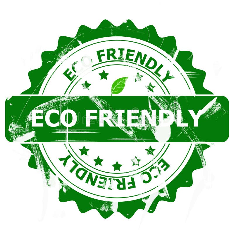 Eco vriendschappelijke zegel