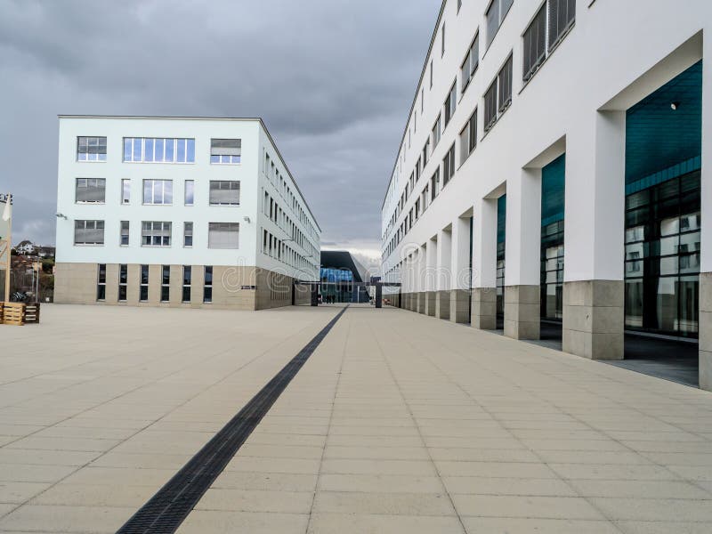 Ecole Polytechnique FÃ©dÃ©rale de Lausanne EPFL royalty free stock photos