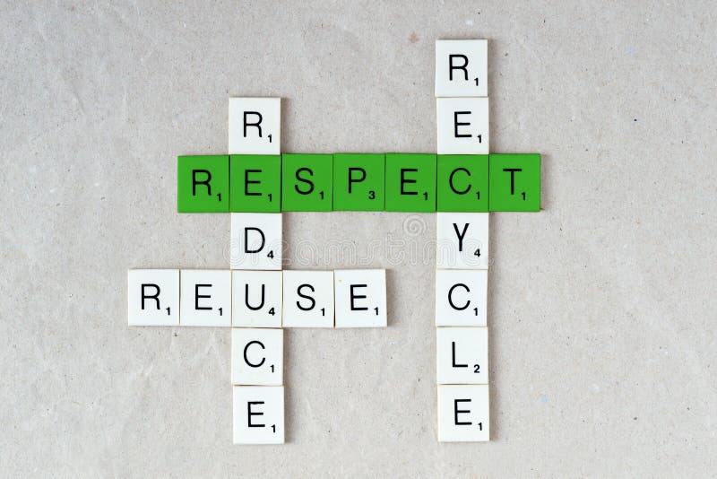Ecologie en duurzaamheid: recycleer, verminder, gebruik opnieuw en respecteer royalty-vrije stock foto Ecologie en duurzaamheid: recycleer, verminder, gebruik opnieuw en respecteer royalty-vrije stock foto