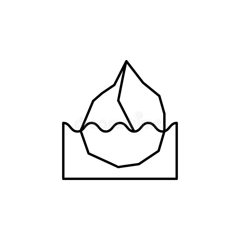 ecology, earth day, iceberg icon. Element of mother earth day icon. Thin line icon for website design and development, app vector illustration ecology, earth day, iceberg icon. Element of mother earth day icon. Thin line icon for website design and development, app vector illustration
