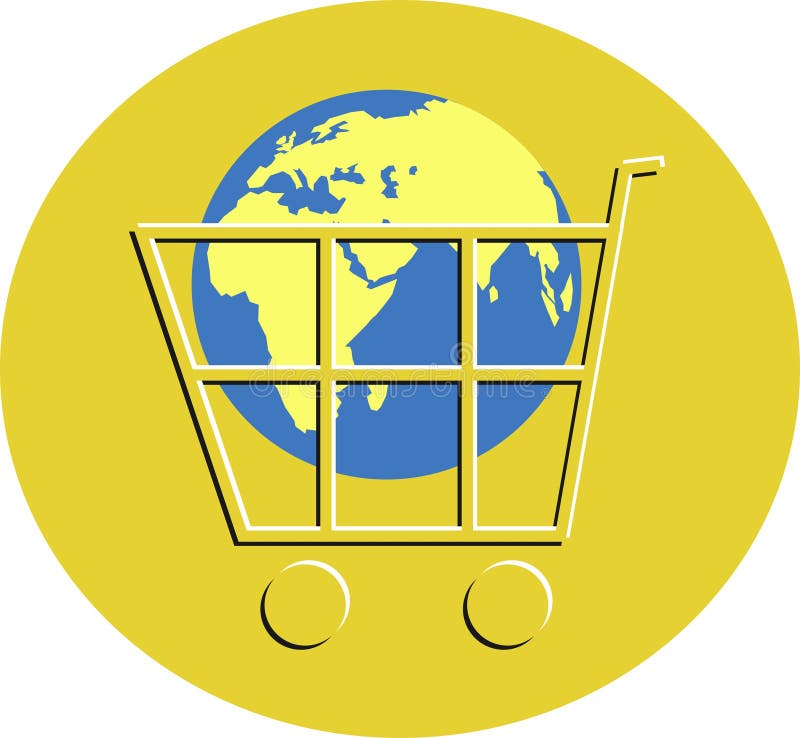 ECommerce royalty free illustration