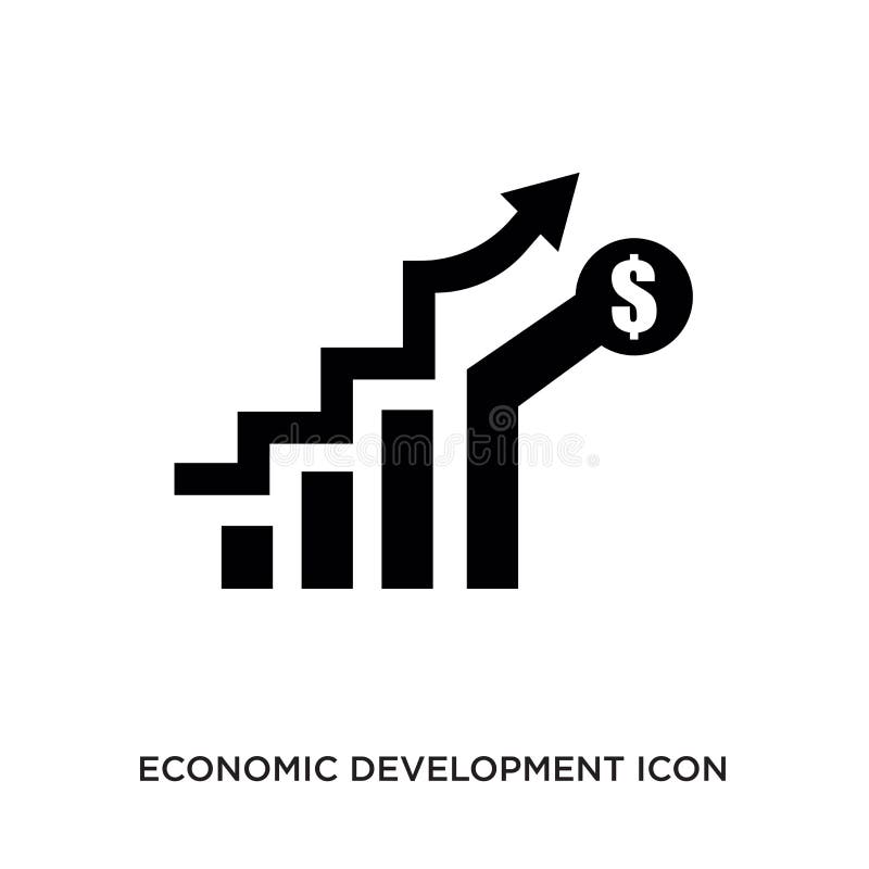 Economic development icon stock vector. Illustration of success - 133870680