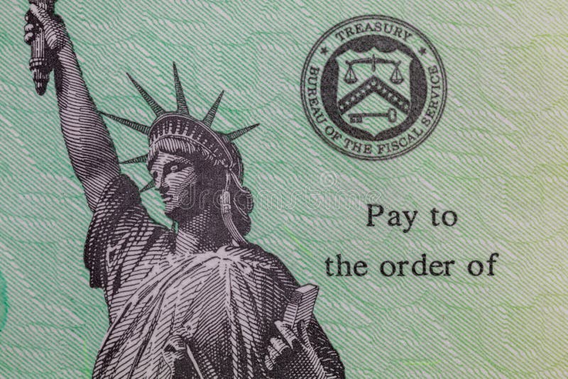 Stimulus Check from United States Treasury Economic Impact Payment
