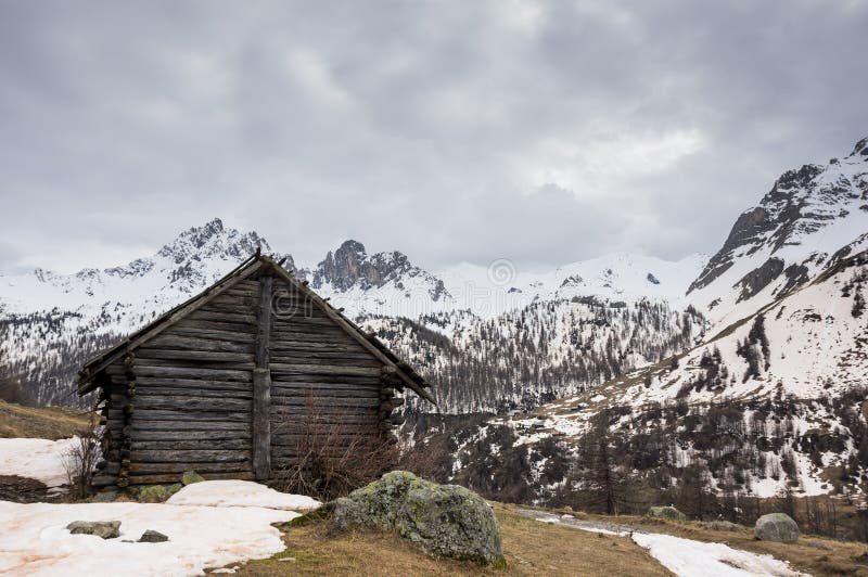Ecrins Nationaal Park royalty-vrije stock afbeelding Ecrins Nationaal Park royalty-vrije stock afbeelding