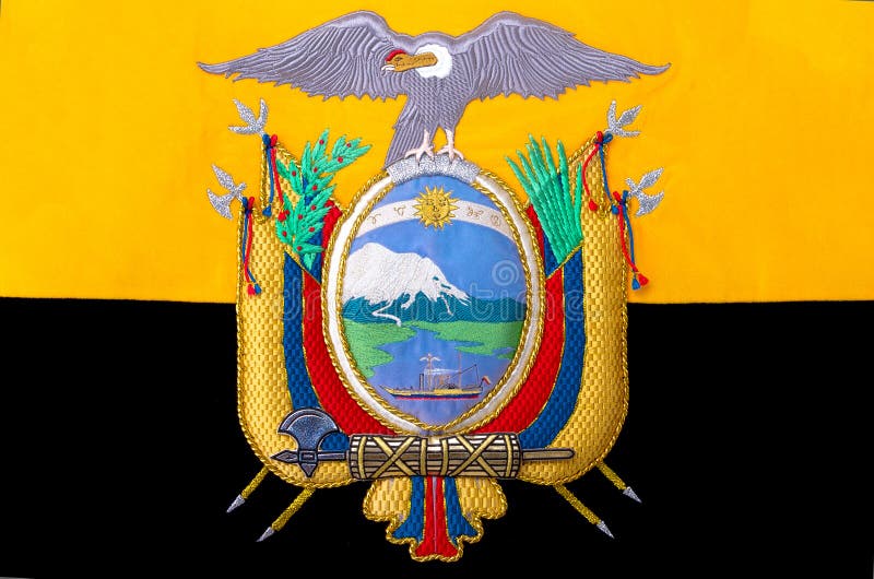 Download Ecuador Coat Of Arms, Seal Or National Emblem, Royalty ...