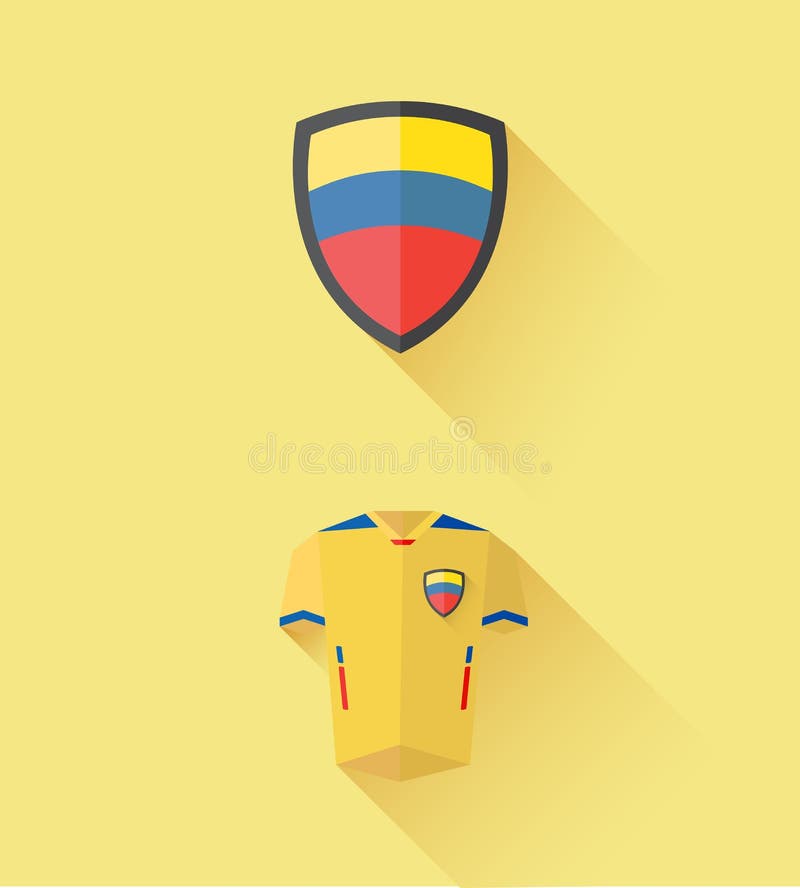 Ecuador soccer icons' jerseys