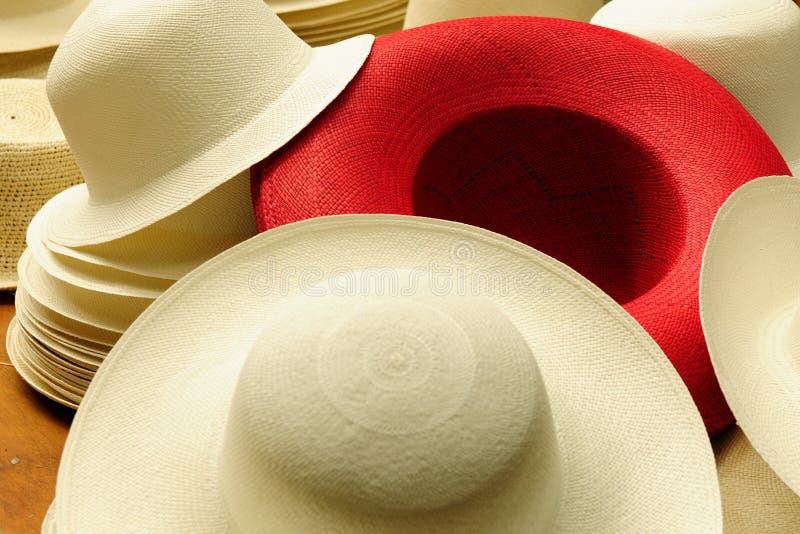Ecuador, Panama Hats stock image. Image of panama, traditional 26695285